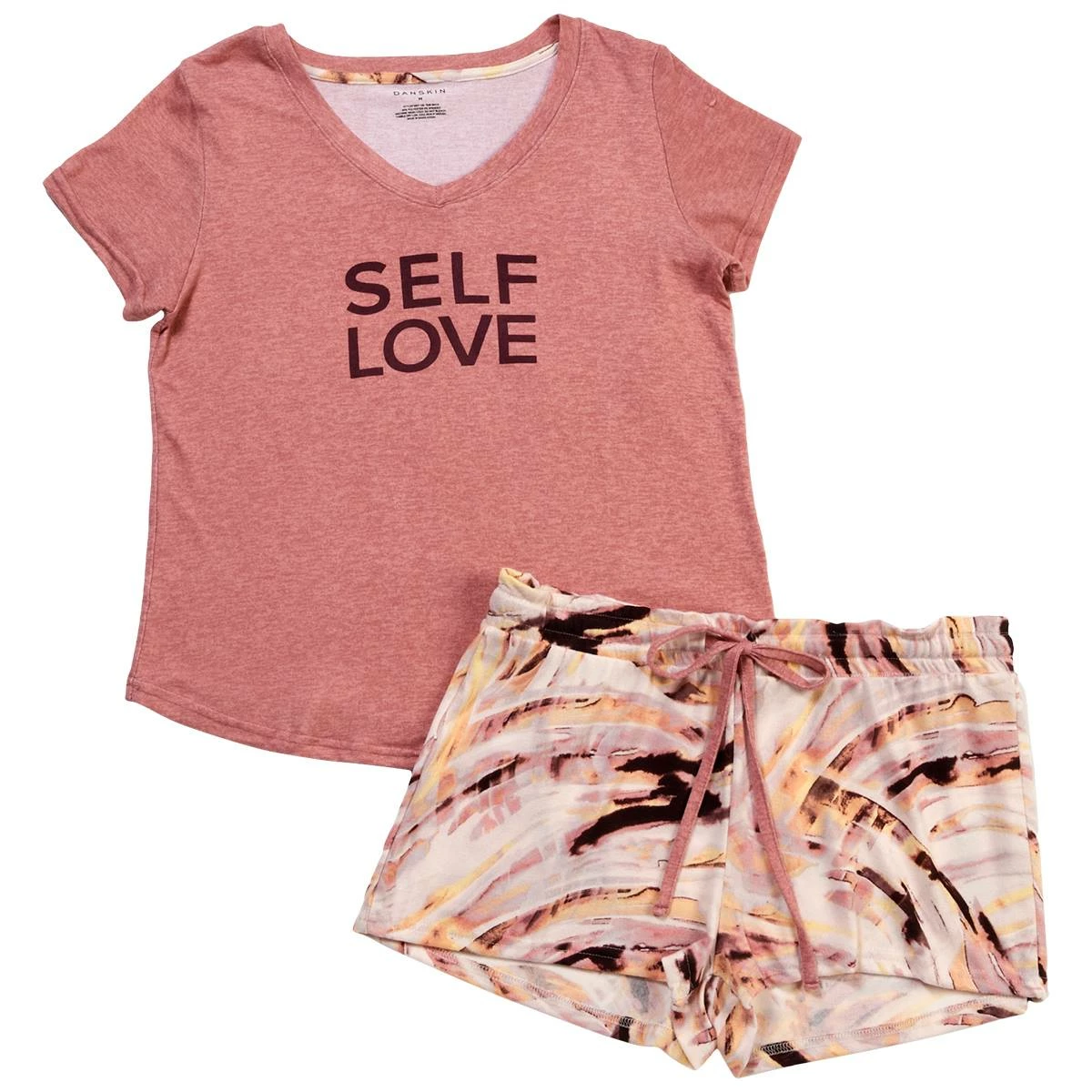 Top 10 ⭐ Pajamas 👩 Womens Danskin Self Love Screen Tee & Paperbag Shorts Pajama Set ✨ 3 Top 10 ⭐ Pajamas 👩 Womens Danskin Self Love Screen Tee & Paperbag Shorts Pajama Set ✨