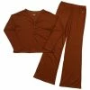 Top 10 😀 Pajamas 👩 Womens Danskin Rib Henley Top Pajama Set W/Wide Leg 👍 2 Top 10 😀 Pajamas 👩 Womens Danskin Rib Henley Top Pajama Set W/Wide Leg 👍 -Danskin Sales Store unnamed file 102
