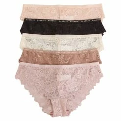 Buy ⌛ Womens Danskin 5pk. Lace Tanga Panties DS3229-5PKA 🎁