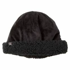 Hot Sale 🥰 Cuddl-Duds Accessories 👩 Womens Cuddl Duds® Velour Hat With Sherpa Cuff ⌛