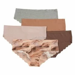 Best Sale ✨ Womens Danskin 5pk. Laser Hipster Panties - DS9906-5PKAS 😀