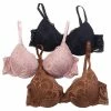 Best deal 👏 Womens Danskin 3pk. Lace Fashion Underwire Bras DS5834-3PKF ❤️ -Danskin Sales Store unnamed file 118