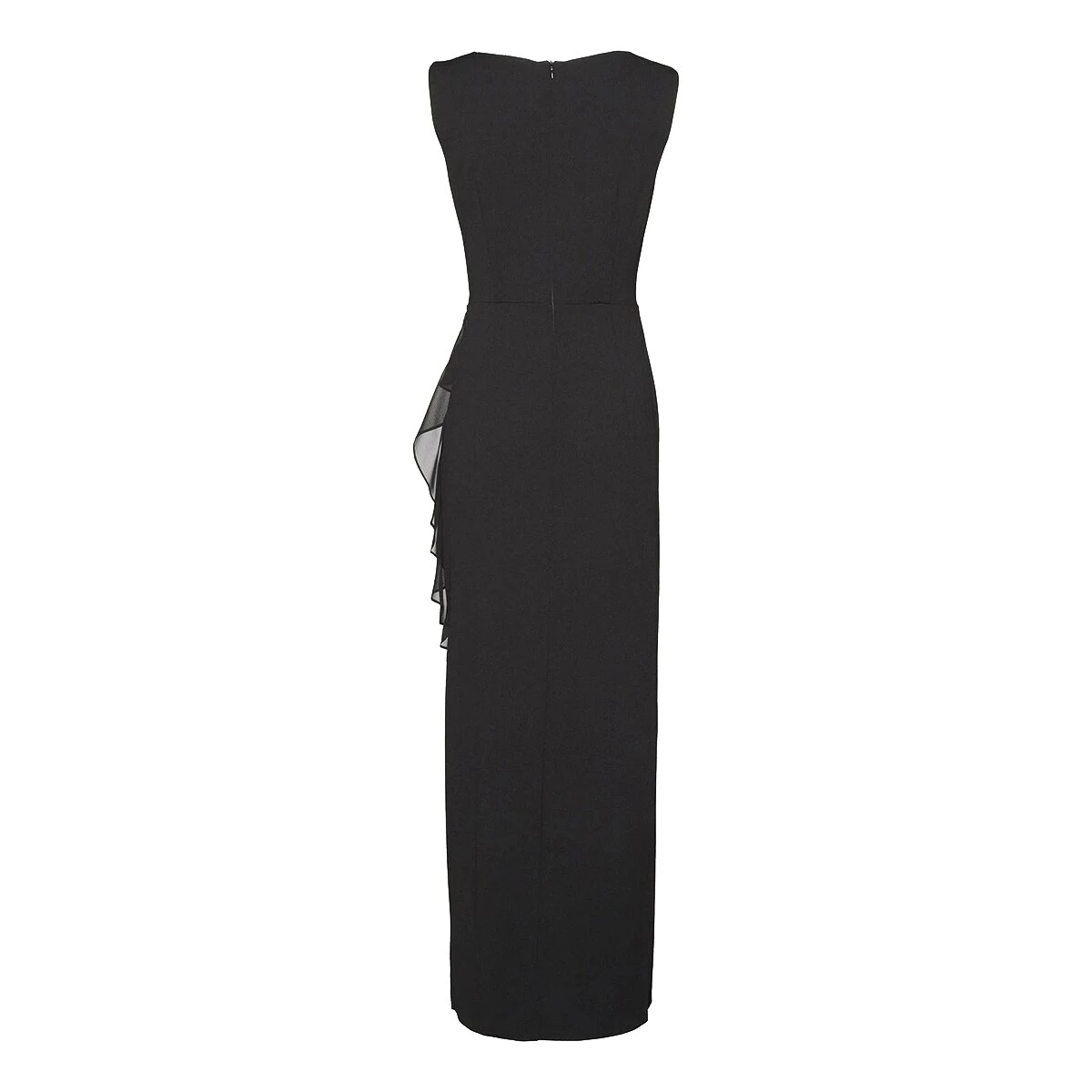 Deals ๐ Connected-Apparel Clothing ๐ฉ Womens Connected Apparel Sleeveless Solid Asymmetric Ruffle Gown ๐ 4 Deals ๐ Connected-Apparel Clothing ๐ฉ Womens Connected Apparel Sleeveless Solid Asymmetric Ruffle Gown ๐ - Image 2