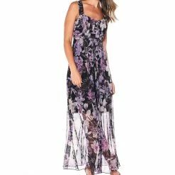 Promo ✨ Connected-Apparel Clothing 👩 Womens Connected Apparel Sleeveless Apron Flyaway A-Line 👗 Dress ❤️ -Danskin Sales Store unnamed file 250