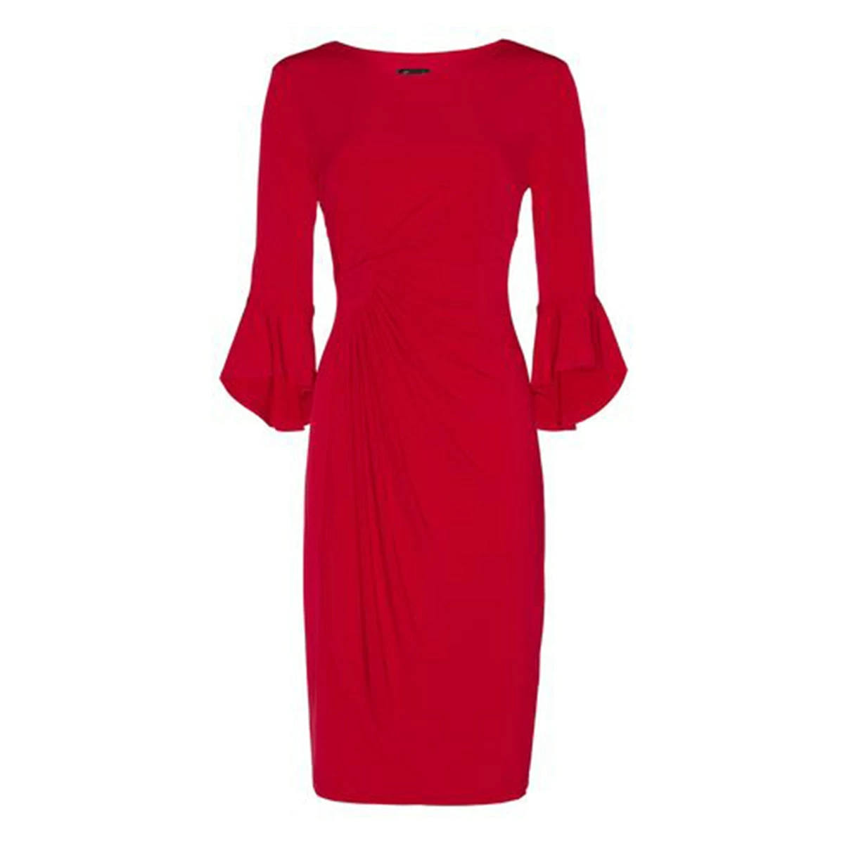 Cheap ๐ฅ Connected-Apparel Clothing ๐ฉ Womens Connected Apparel Bell Sleeve Solid Side Ruched ๐ Dress โ๏ธ 3 Cheap ๐ฅ Connected-Apparel Clothing ๐ฉ Womens Connected Apparel Bell Sleeve Solid Side Ruched ๐ Dress โ๏ธ