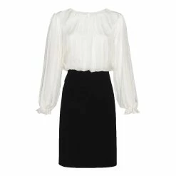 Cheap 🔔 Connected-Apparel Clothing 👩 Womens Connected Apparel Long Sleeve Mock 2pc. 👗 Dress 🎁