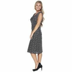 Best Pirce ❤️ Connected-Apparel Clothing 👩 Womens Connected Apparel Sleeveless Drape Neck Sequin Lace 👗 Dress 🌟 -Danskin Sales Store unnamed file 296