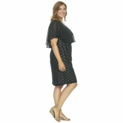 Buy ๐ Connected-Apparel Clothing Plus Size Connected Apparel Chiffon Overlay Eyelash ๐ Dress โ 9 Buy ๐ Connected-Apparel Clothing Plus Size Connected Apparel Chiffon Overlay Eyelash ๐ Dress โ -Danskin Sales Store unnamed file 405
