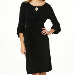 New 🤩 Connected-Apparel Clothing Plus Size Connected Apparel Rhinestone Cutout Ity 👗 Dress 🧨 -Danskin Sales Store unnamed file 433