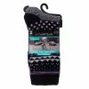 Discount ❤️ Cuddl-Duds 🧦 Socks & Hosiery 👩 Womens Cuddl Duds® Geometric Feathered Fair Isle Crew 🧦 Socks 😉 -Danskin Sales Store unnamed file 56