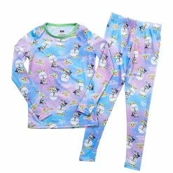 Wholesale 😉 Cuddl-Duds Underwear 👧 Girls (7-16) Cuddl Duds® Star Wars® The Mandalorian Thermal Set 🌟