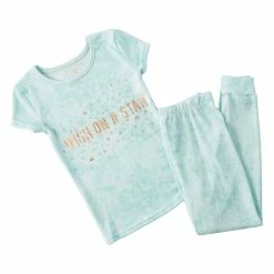 Best Pirce 🤩 Pajamas 👧 Girls Danskin Wish On A Star Hacci Pajama Set ✔️