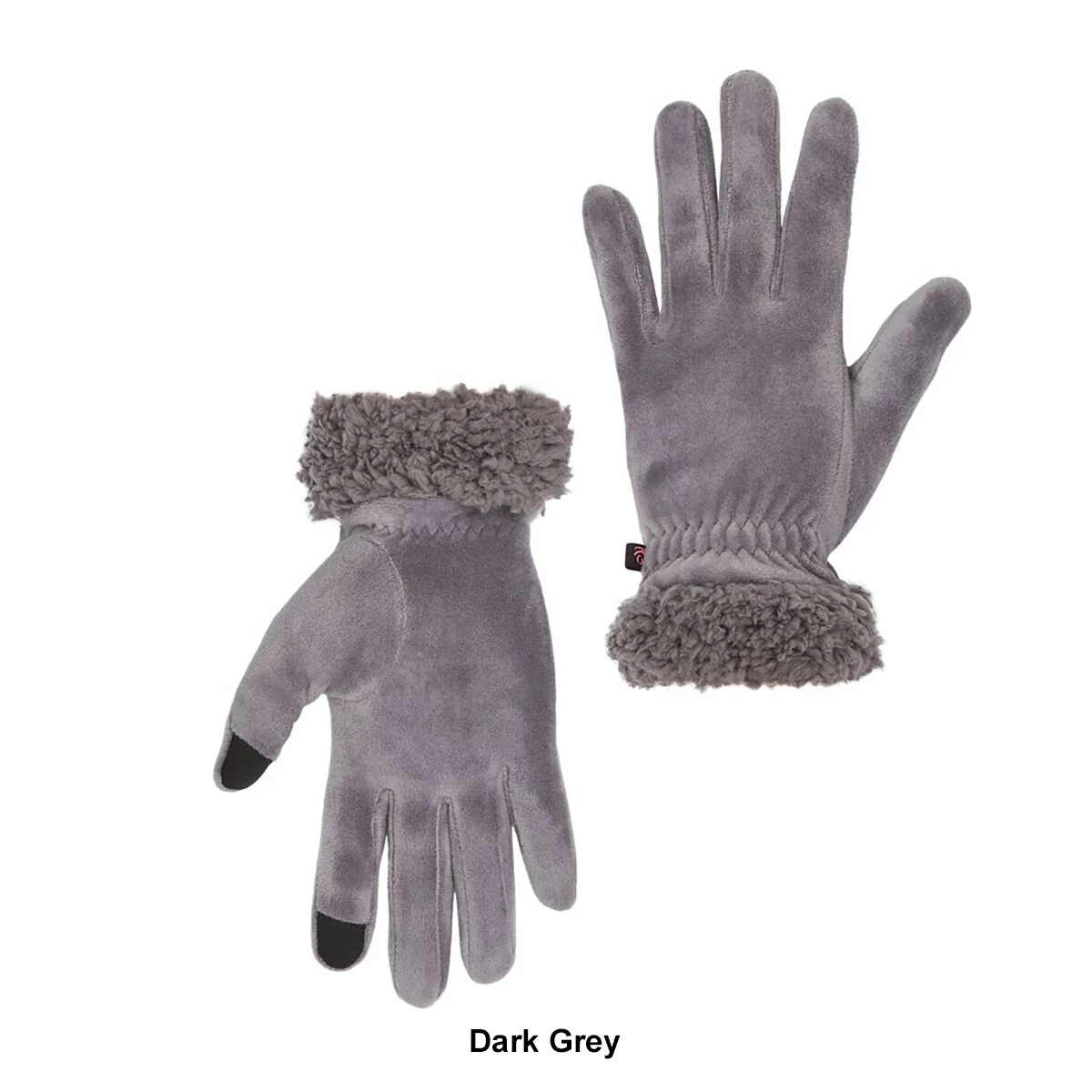 Outlet ❤️ Cuddl-Duds Accessories 👩 Womens Cuddl Duds® Velour Sherpa Cuff Gloves 🔥 5 Outlet ❤️ Cuddl-Duds Accessories 👩 Womens Cuddl Duds® Velour Sherpa Cuff Gloves 🔥 - Image 3