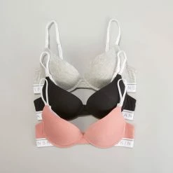 Wholesale 🧨 Womens Danskin 3pk. Underwire Bras With Logo Strap - DS5257-3PKB 🔔