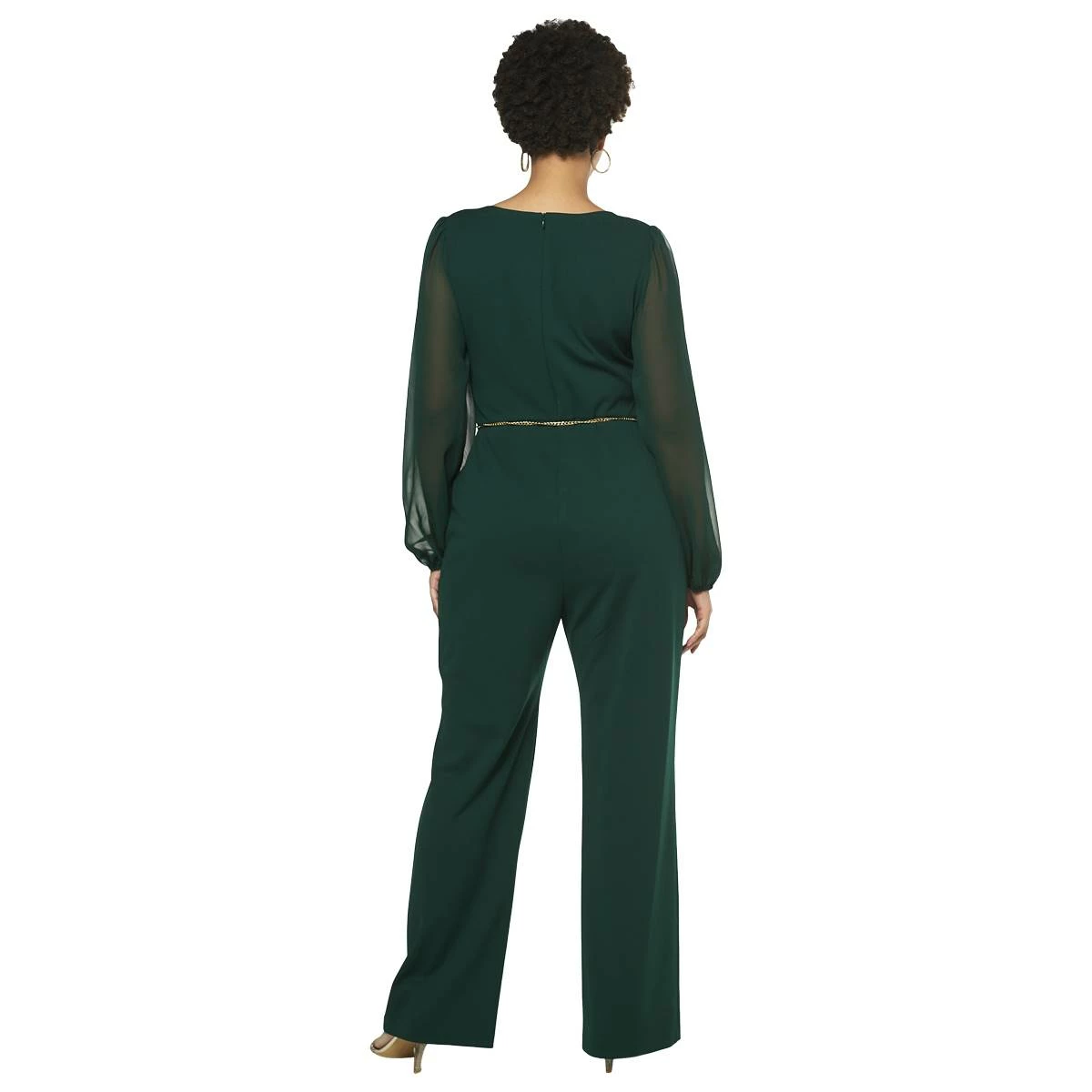 Coupon ๐ Connected-Apparel Clothing ๐ฉ Womens Connected Apparel Long Sleeve Chiffon Sleeve Jumpsuit ๐ฏ 4 Coupon ๐ Connected-Apparel Clothing ๐ฉ Womens Connected Apparel Long Sleeve Chiffon Sleeve Jumpsuit ๐ฏ - Image 2