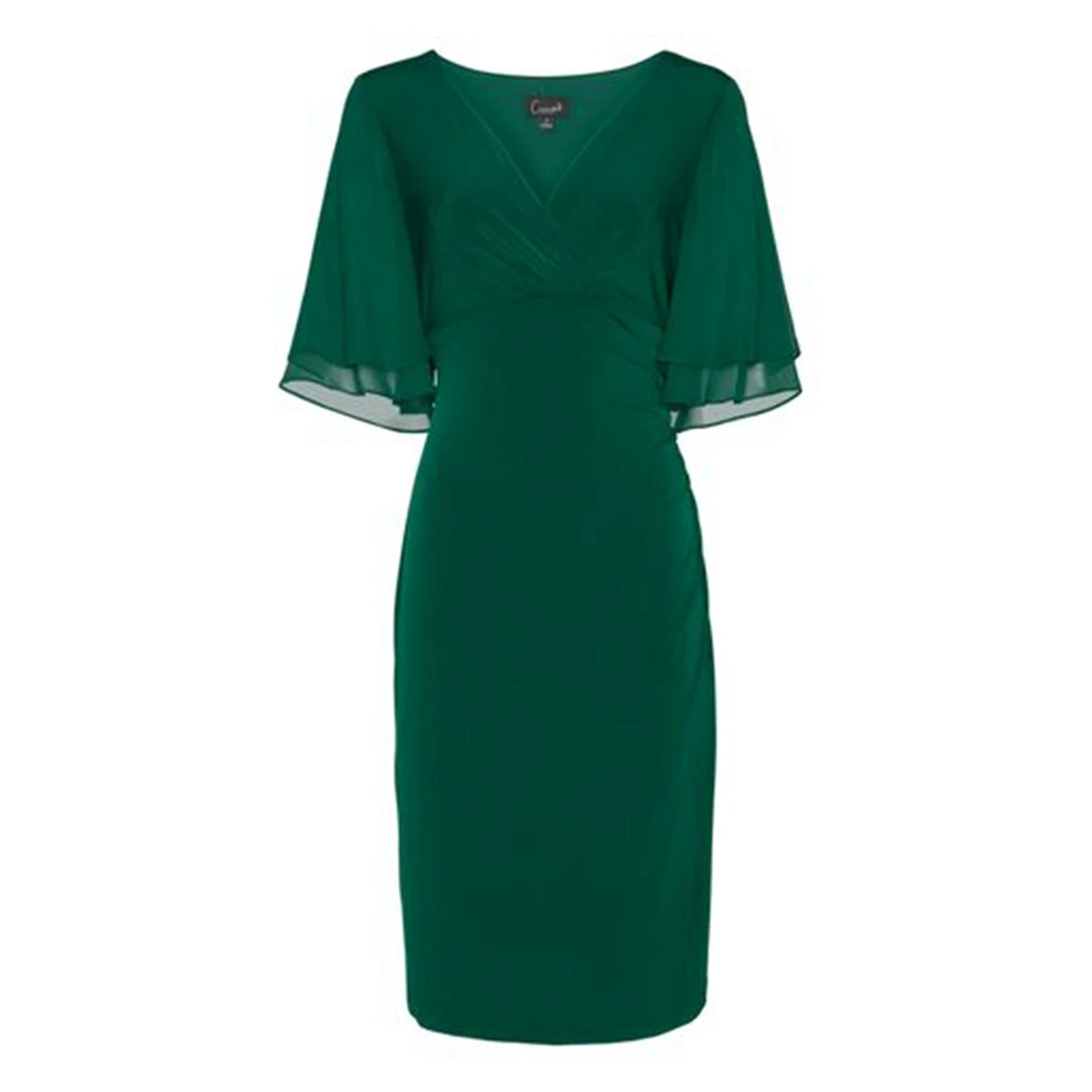 Hot Sale 🔥 Connected-Apparel Clothing 👩 Womens Connected Apparel Double Sleeve Surplice ITY 👗 Dress 🌟 3 Hot Sale 🔥 Connected-Apparel Clothing 👩 Womens Connected Apparel Double Sleeve Surplice ITY 👗 Dress 🌟