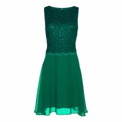 Best reviews of 😍 Connected-Apparel Clothing Petite Connected Apparel Sleeveless Sequin Lace Popover 👗 Dress 👍