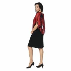 Best reviews of 😀 Connected-Apparel Clothing Plus Size Connected Apparel Floral V-Neck Overlay 👗 Dress 🌟 -Danskin Sales Store unnamed file 92